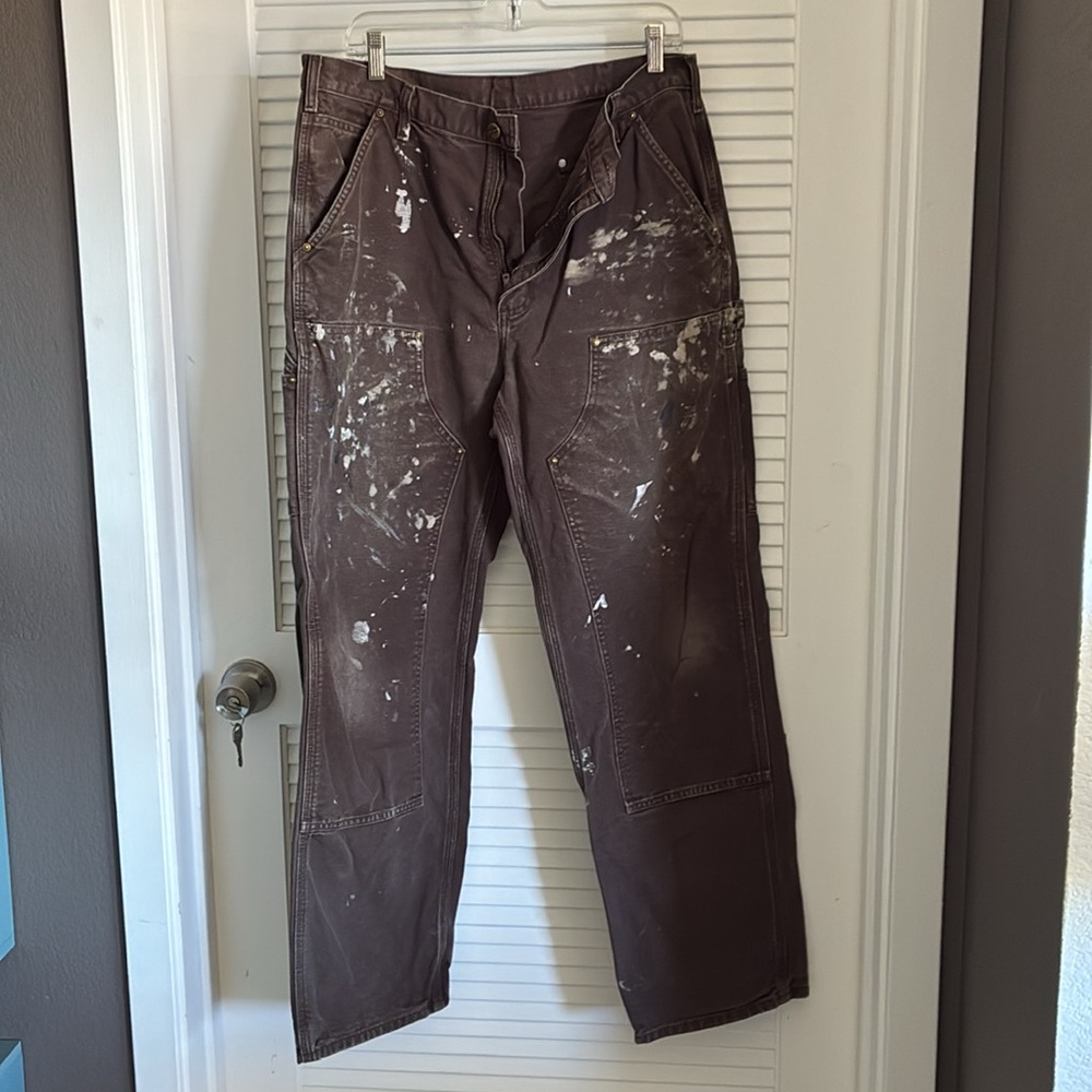 Carhartt Men's Dark Brown Cargo Pants